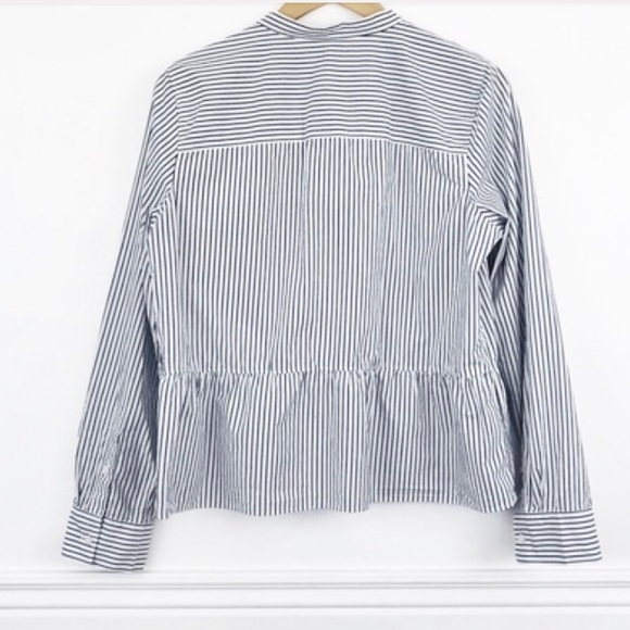 LAST ONE! NWT Madewell Lakeside Peplum Top, XS - Picture 5 of 6